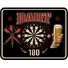 Decorative Tin Sign for Dart Players: Dartboard 180