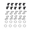 Cancanle 10 Pieces Recoil Starter Pawl Dog Spring Washer Kit