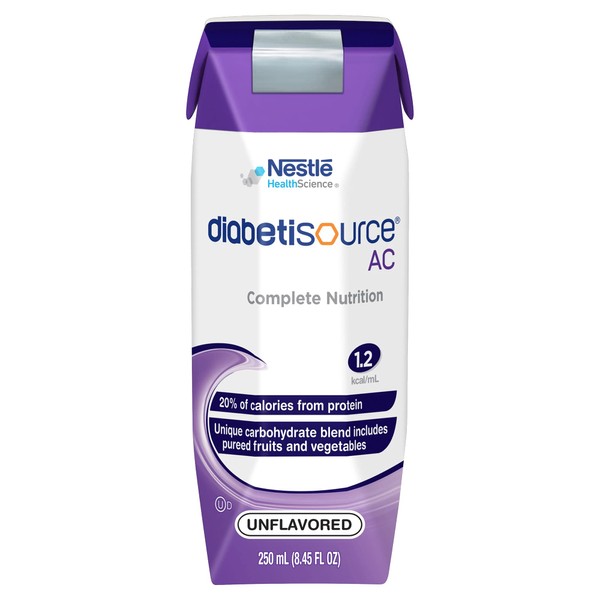 Diabetisource AC 250 mL Carton Ready to Use Unflavored Adult, 10043900365005 - Sold by: Pack of One