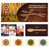 300 Eco-Friendly Disposable Birch Wood Spoons - 100% Natural, Biodegradable