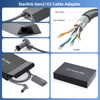 DuHeSin Starlink Ethernet Adapter Satellite Internet V2 for Rectangular Bowl,