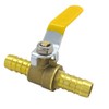 Hooshing 2PCS Brass 5/8 Inch PEX Ball Valve Full Port