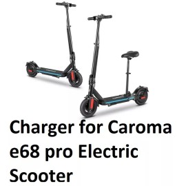 uprith battery Charger power supply  For Caroma E68 Pro 10" tire Electric Scooter