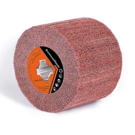 Sanding Roller Brush, Synthetic Fibre Brush for Satin Machine, Brush Sanding Sleeves 320 Grit for Wood, Metal, Stone Surfaces, Renovated, Satin Pattern