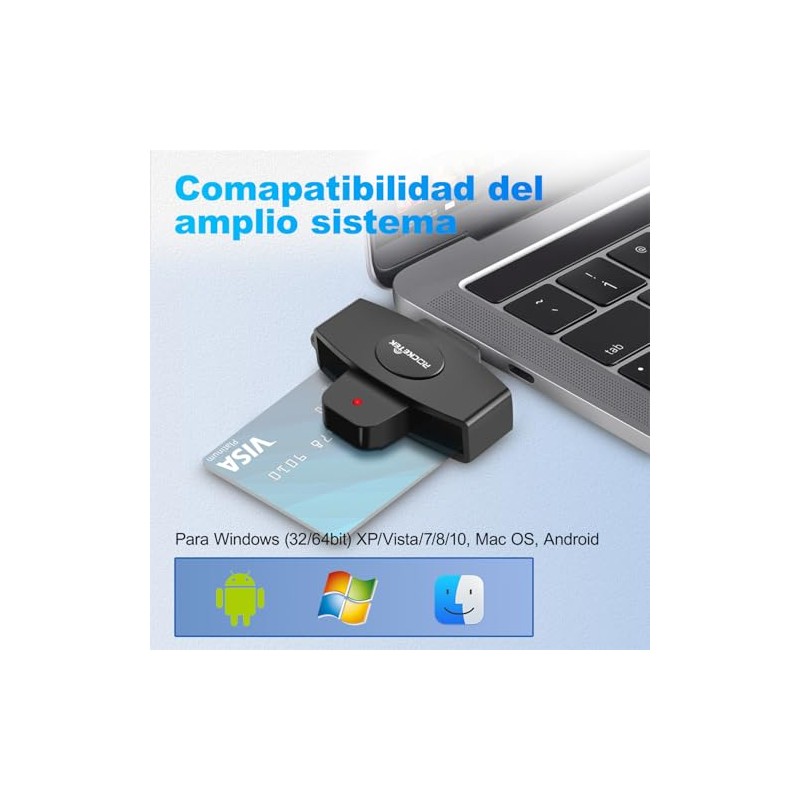 CAC Lector de Tarjetas Inteligentes, Tipo C Declaración de impuestos