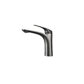 INEX EUROPA Grey Metal Basin Mixer Tap with 5 Year Warranty EDM 33188L Untreated Brass Easy Installation Water Saving High Pressure Adjustable