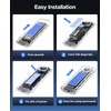 ORICO 40Gbps M.2 NVMe SSD Enclosure with Built-in Cooling Fan,