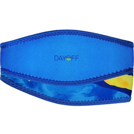 §OLDAYOFF Fish Design Mask Strap Cover for Diving Mask and Snorkeling Mask (Blue Tang)
