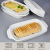 dingdaer Ceramic Au Gratin Dishes, 8 x 5 Small Baking