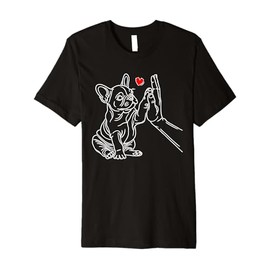 French Bulldog Dog Owner Dog Lover Animal Frenchie Bulldog Premium T-Shirt