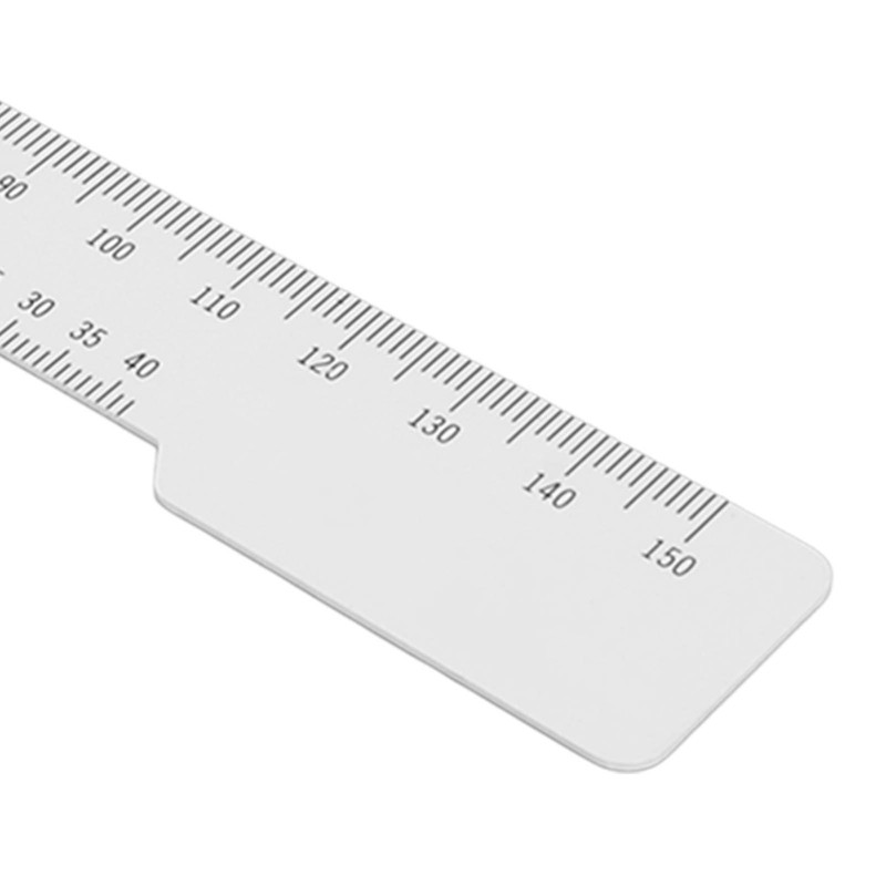 5pcs Ophthalmic PD Ruler Clear Data Marking Smoothing Edges Pupillary
