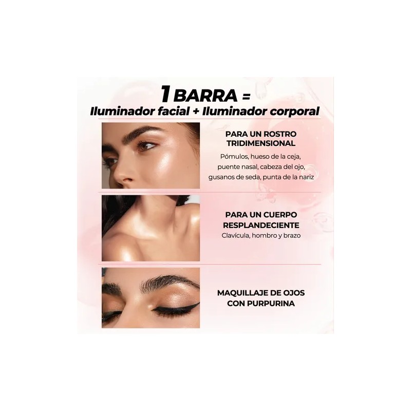 Sace Lady Hadas Iluminador Maquillaje Glitter Gelatina Pasta