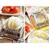 LABRIMP Metal Egg Slicer Boiled Eggs Egg Cutter Stainless Steel