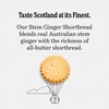 Walker's Shortbread Stem Ginger Cookies, Pure Butter Shortbread Cookies, 6.2