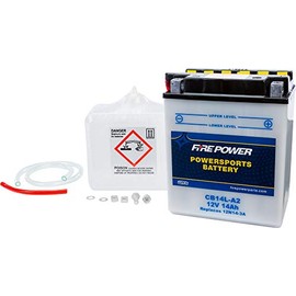 Fire Power Battery W/ACID CB14L-A2 Compatible With Honda GL500I Silver Wing Interstate 1981-1982