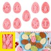 BESEK Easter Cookie Cutter Set: 10 Pcs Cookie Cutters for