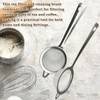 2-Piece Stainless Steel Tea Infuser Set with Fine Mesh -