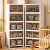 170 Qt Large Storage Bins with Lids, 5 Tier Stackable