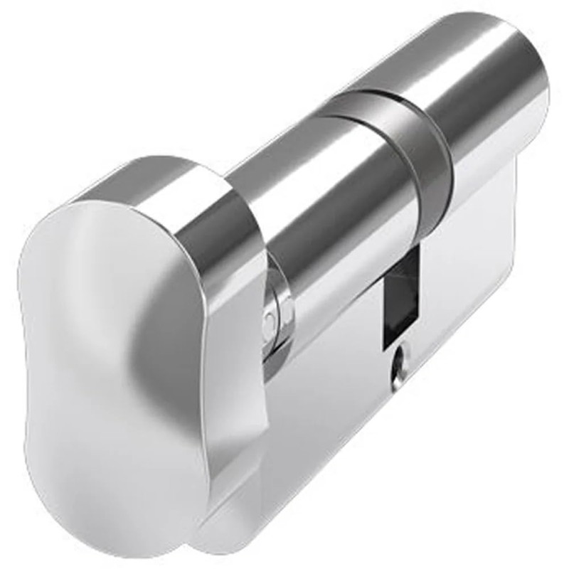 Door Lock with Keys - Thumb Turn Euro Cylinder Barrel