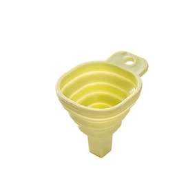 Mini embudo plegable, dispensador telescópico de líquido de silicona portátil, embudos de aceite para el hogar, herramientas de cocina (verde)
