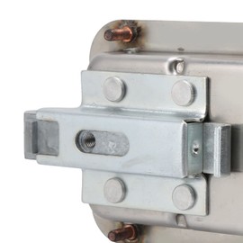 Truck Door Lock, Tool Box Lock, Stainless Steel Door Lock Industrial Supplies Generator Set Panel Lock Reliable with 2 Keys Square for Tool Box Electric Cabinet