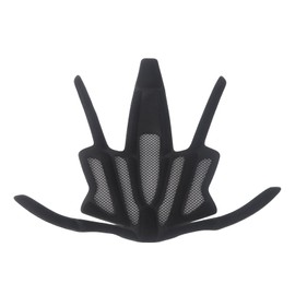 Helmet Inner Padding Net Foam Pads Kit Sealed Sponge Protective Lining Protection Liners Cushions Mats Set for Outdoor Sports Cycling Bike Motorcycle Bicycle Riding Accessories (Black)