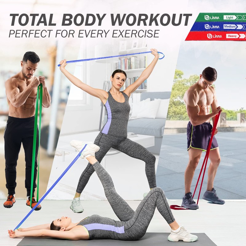 Limm Long Resistance Bands Fabric Band - Pull Up Bands