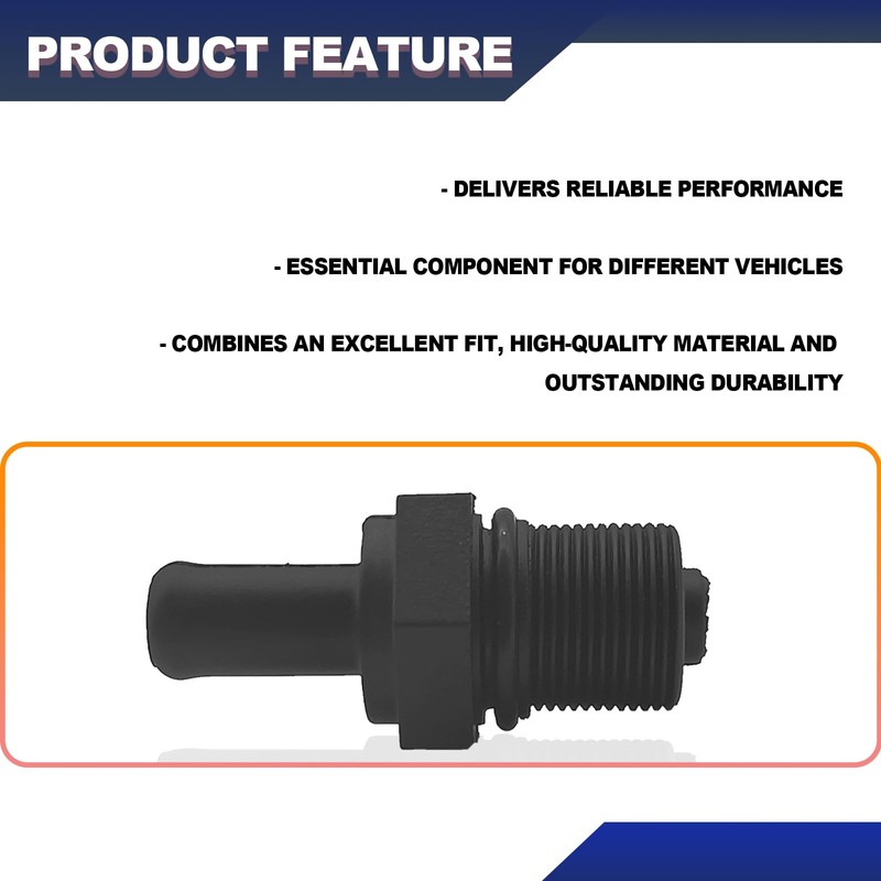 2PCS PCV Valve (Positive Crankcase Ventilation Valve) - Compatible With