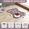 Dog Cat Mat for Food and Water,Rapid Absorbent Pet Feeding