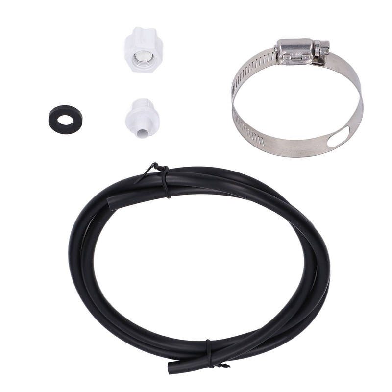 Chlorinator Feeder Connection Pack with Nut Gasket Clamp Tubing for