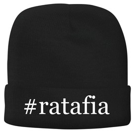 BH Cool Designs #Ratafia - Men's Hashtag Soft & Comfortable Beanie Hat Cap, Black, One Size