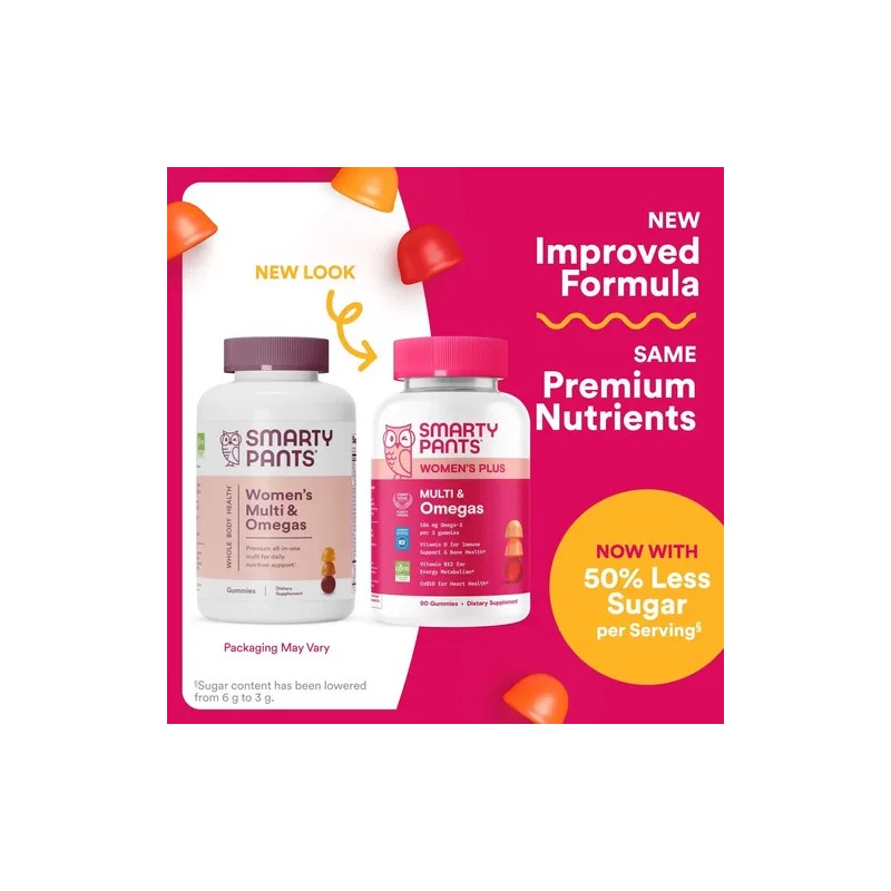 Smartypants Gomitas Multivitamínicas Mujer 90 Unidades N/a