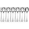 Serving Spoon and Fork Set,Stainless Steel Large Service Cutlery for
