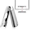 TIGERSGATE Chrome Handlebar Riser Adapter handlebar shim changing mounting diameter