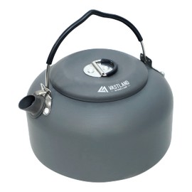 Vastland Camping Kettle, Outdoor Kettle, 3.5 gal (1.3 L), Aluminum, Compatible with Direct Fire