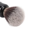 Lathering Brush Beard Curved Handle Dirt Removal Easy Cleaning Synthetic