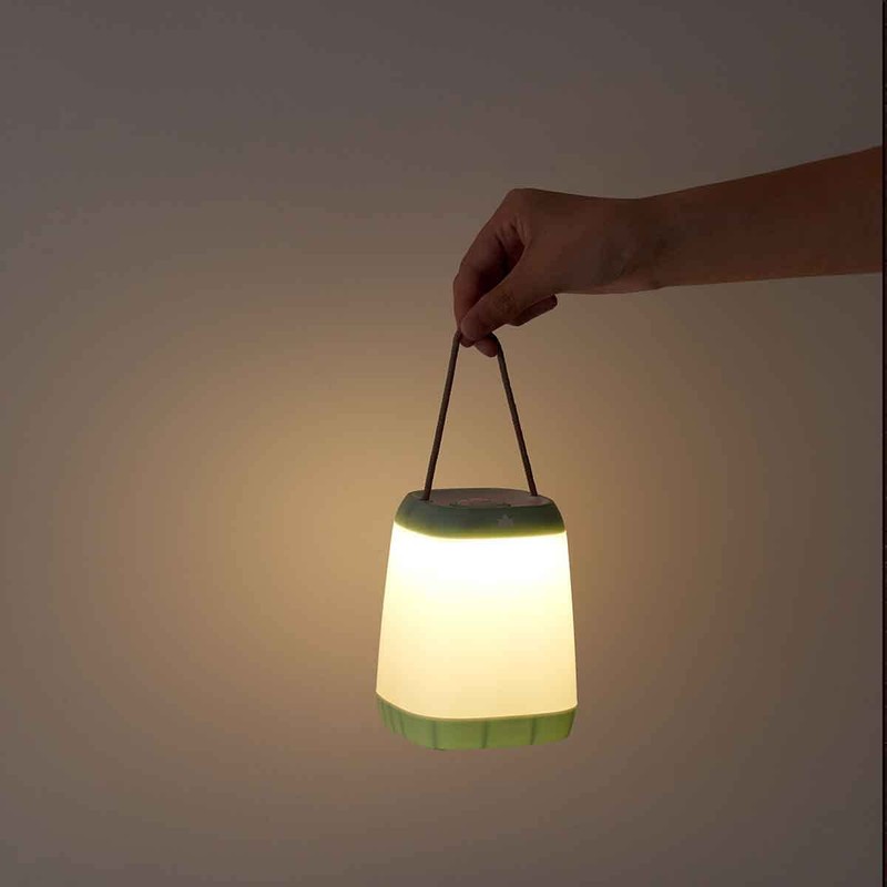 Logos 74175150 Midi Tent Lantern, Light Blue