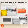 Vgo... 10pairs Household Cleaning Gloves Reusable, Gloves Rubber Long Sleeves