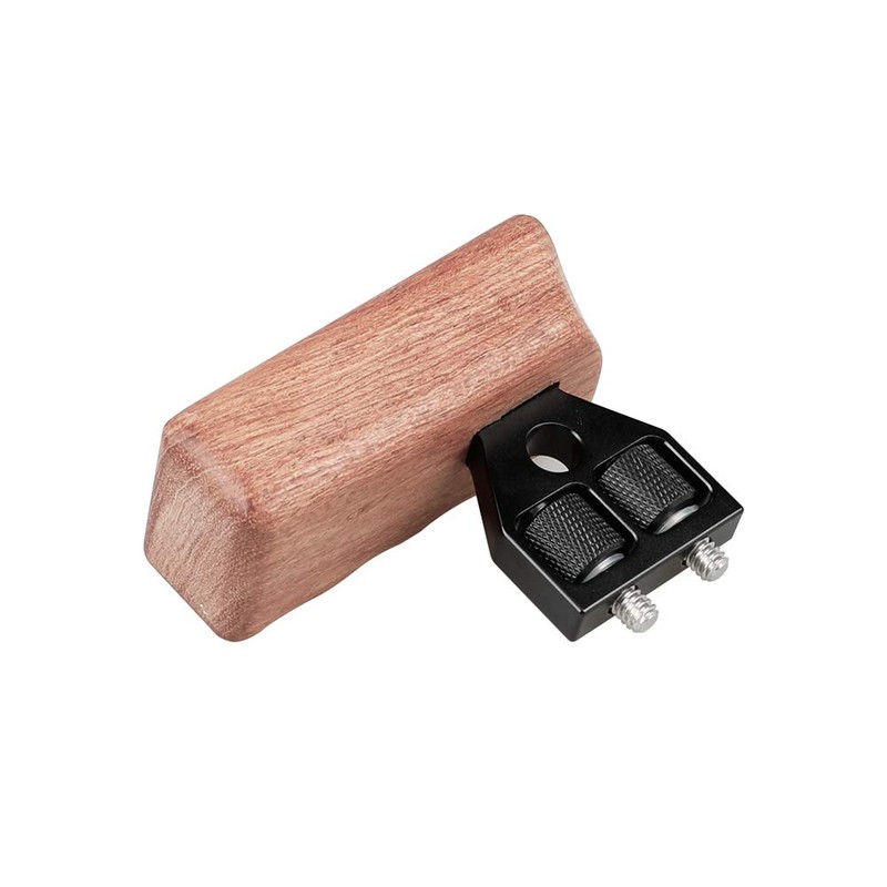 CAMVATE DSLR Wood Wooden Handle Grip Mount Support for DV
