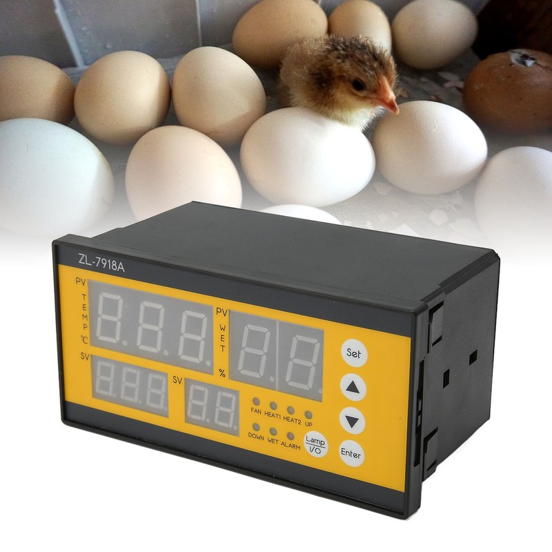 Egg Incubator Controller Humidity Temp Control Precise Full Automatic Hatcher