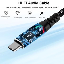 Anewbig USB C to Dual XLR Female Audio Cable, 6.6FT USB C to 2 XLR Female Mic Adapter for Amplifiers, Active Speakers, Mixing Consoles Black Braided
