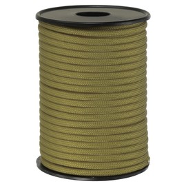 PATIKIL 100FT 550 Paracord, 9 Strand Parachutes Cord Spool 4mm Survival Strong Rope String for Camping Hiking Fishing, Khaki