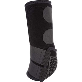Classic Equine Flexion by Legacy 2 Hind Support Boots, Black, Medium