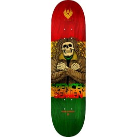 Powell Peralta Spencer Semien Dreads Flight Skateboard Deck, 8.25" x 31.95"