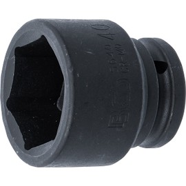 BGS 5640 | Hexagonal Impact Socket | 20 mm (3/4 Inch) | SW 40 mm