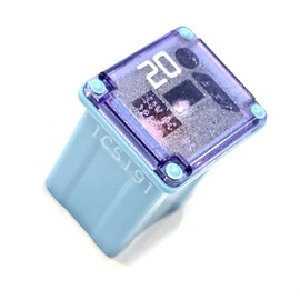 EDS - Automotive Low Profile Mini J Case Fuses Compatible for Ford, Chevy/GM Nissan Toyota Hyundai Kia Honda - Pickup Trucks, Cars & SUVs (Mixed Pack - 2 ea of 5 Amp ratings)