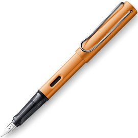 LAMY AL-Star 027 Fountain Pen - Bronze Aluminium Fountain Pen with Transparent Grip and Steel Nib - Nib Size EF
