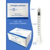 Disposable Syringes 1ml (Pack of 100) Sterile Non-Toxic Latex Free