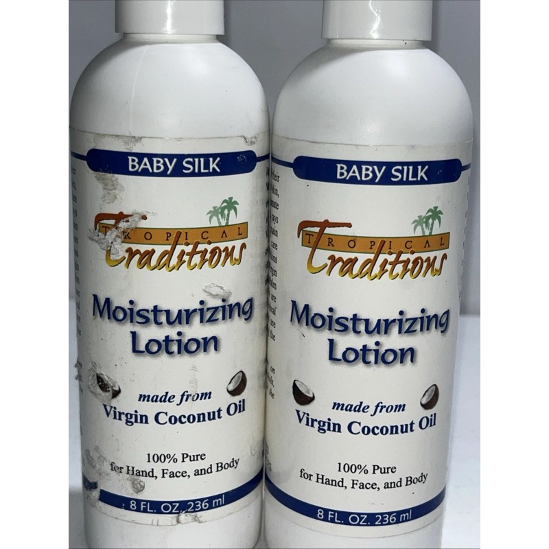 Tropical Traditions 2 Sealed Tropical Traditions Baby Silk Moisturizing Lotion,