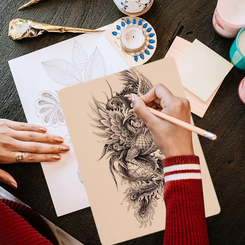 7 Pcs Tattoo Skin Tattoo Skin 7.5 x 5.6 Inches